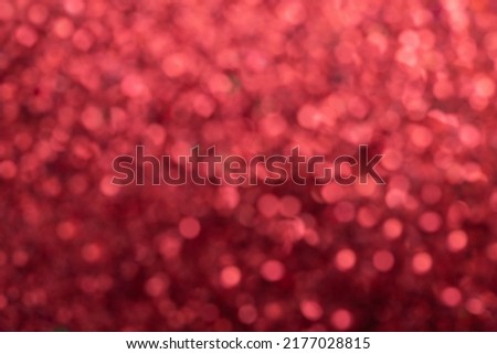 abstract red blurred bokeh background