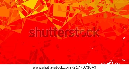 Light Orange vector texture with memphis shapes. Illustration with colorful shapes in abstract style. Modern design for your ads.