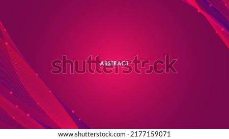 Colorful vector abstract line background