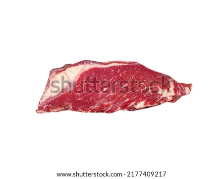 Hump beef on white background Royalty-Free Stock Photo #2177409217