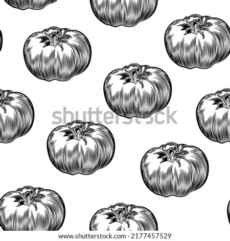 Tomatoes, food, tasty vector seamless pattern isolated on white background Concept for print, cards, wallpapers, fabric texture