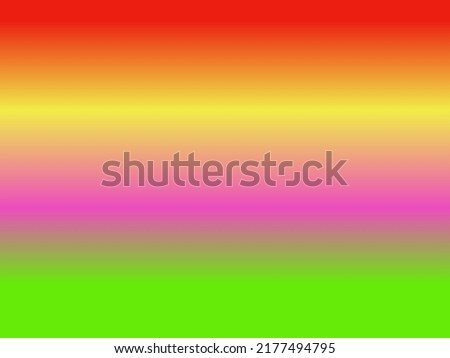 green pink yellow and red abstract gradient image. very soft and beautiful colorful background
