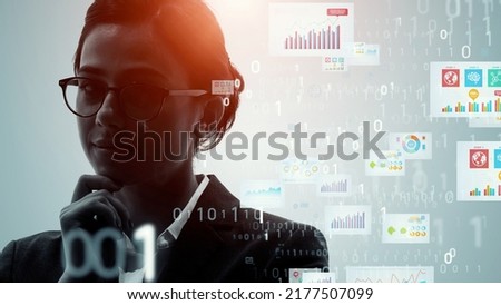 Electronic Document concept. Electronic application. Paperless work. Digital transformation. Royalty-Free Stock Photo #2177507099