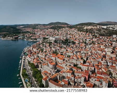 Town of Šibenik in Croatia
