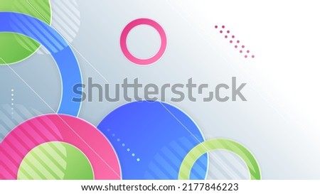 Abstract background with modern trendy fresh color for presentation design, flyer, social media cover, web banner, tech banner and much more