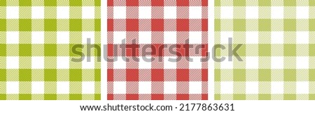 Gingham tablecloth crossed lines traditional seamless paterns design. Plaid tartan flannel fabric print for table cloth. Crossed stripes table cloth backdrop.
