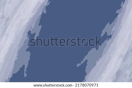 Abstract grunge texture blue background vector watercolor