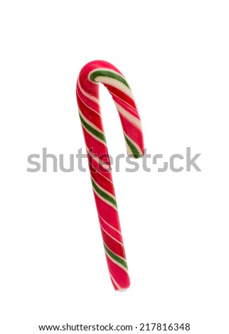 Christmas Candy Isolated on white background