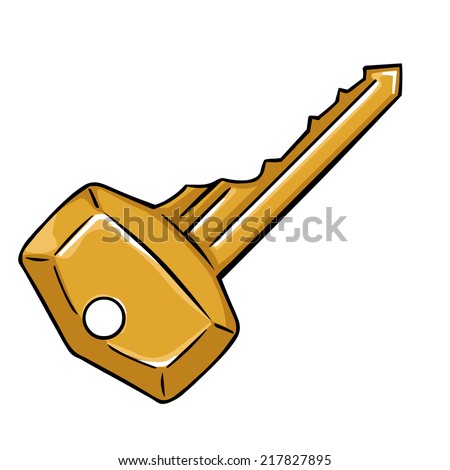Vector Single Cartoon Modern Key