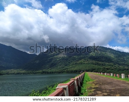Beautiful view of Dam in Nelliyampathi 
