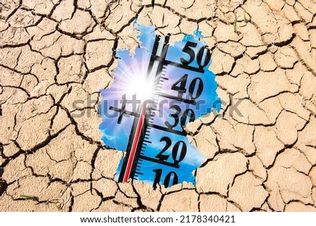 Water shortage and heat in Germany Royalty-Free Stock Photo #2178340421