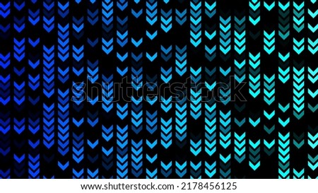 Abstract Seamless Blue Arrow Background