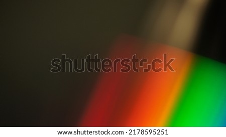 Holographic Abstract Multicolored Background Photo Overlay, Screen Mode for Vintage Retro Looking, Rainbow Light Leaks Prism Colors, Trend Design Creative Defocused Effect, Blurred Glow Vintage 