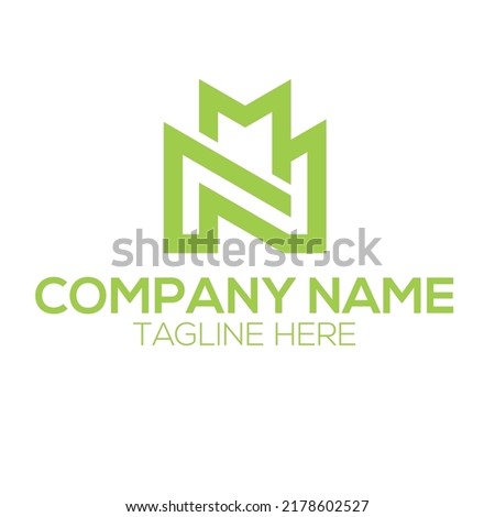 Letter NM Logo design For Brand