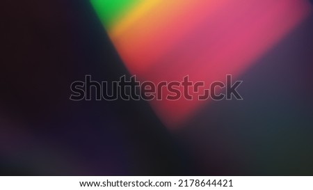 Vintage Color Holographic Abstract Multicolored Backgound Photo Overlay, Screen Mode for Vintage Retro Looking, Rainbow Light Leaks Prism Colors, Trend Design Creative Defocused Effect, Blurred Glow