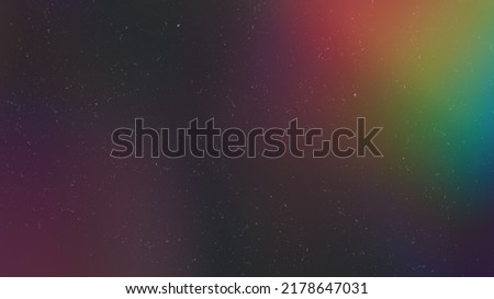 Vintage Dusted Color Holographic Abstract Multicolored Background Photo Overlay, Screen Mode for Retro Looking, Rainbow Light Leaks Prism Colors, Trend Design Creative Defocused Effect, Blurred Glow 