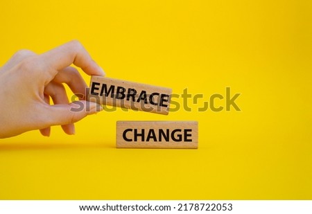 EMBRACE-CHANGE Stock Photos and Images - Avopix.com