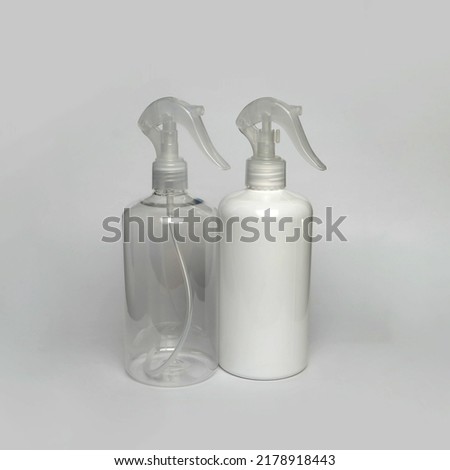 a botle spray sprayer in simple background 