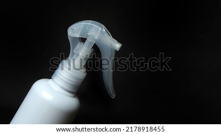 a botle spray sprayer in simple background 