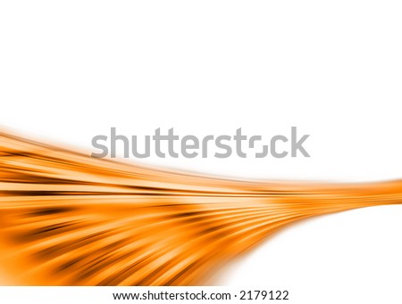 orange abstract composition