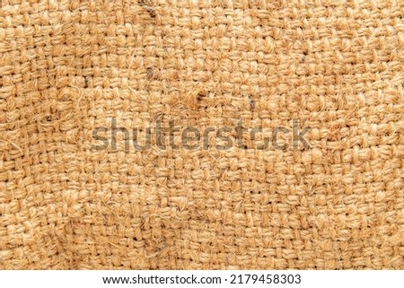 Natural Burlap Background. Linen Fabric Texture. Burlap Fabric, Rustic Hessian or Sack Cloth Wallpaper.