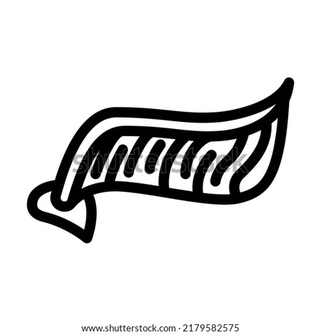 snitch wing from harry potter line icon vector. snitch wing from harry potter sign. isolated contour symbol black illustration