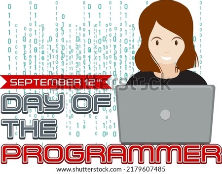 The Day of the Programmer Poster illustration