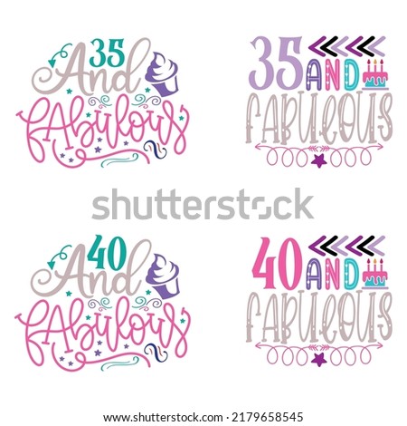 Happy Birthday T shirt And SVG Design Bundle, Vector EPS Editable Files Bundle, can you download this Designs Bundle..
