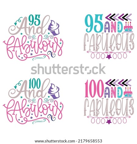 Happy Birthday T shirt And SVG Design Bundle, Vector EPS Editable Files Bundle, can you download this Designs Bundle..