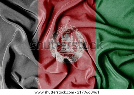 afghanistan cloth flag background hd