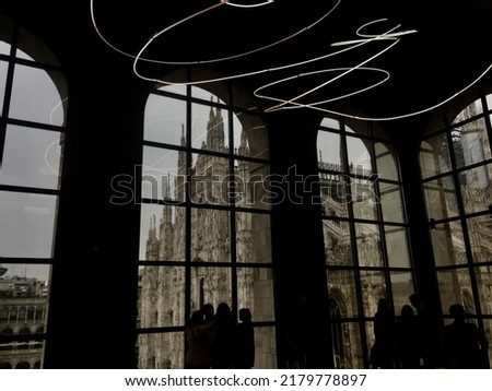 Duomo Milan, a perfect view on the Duomo of Milan. beautiful picture with one of the most important italian building