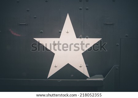 Military army star