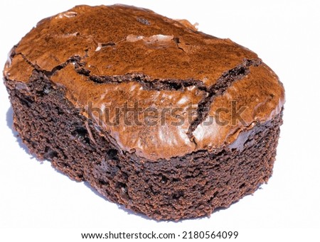 Delicious chocolate brownie homemade, ingredients of brownie,closeup fudge brownie,homemade bakery and dessert,Pieces of fresh brownie,confectionery concept.