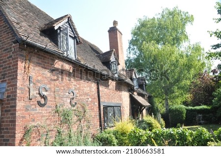 Anne Hathaway's Cottage in Stratford Royalty-Free Stock Photo #2180663581