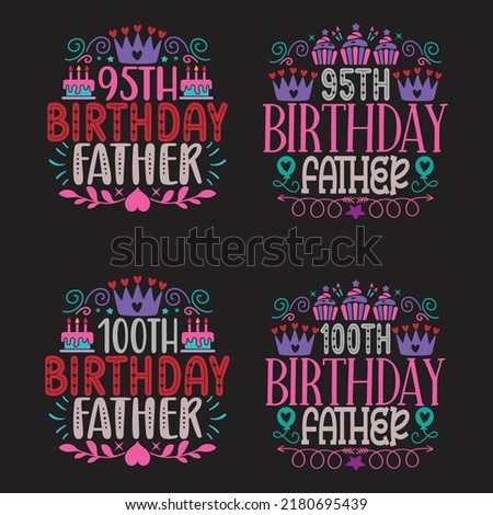 Happy Birthday T shirt And SVG Design Bundle, Family Birthday  T shirt Design Graphic, Vector EPS Editable Files Bundle, can you download this Designs Bundle..