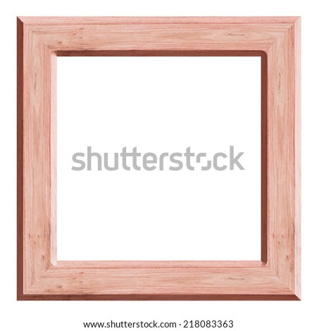 wooden picture frame, wood plated