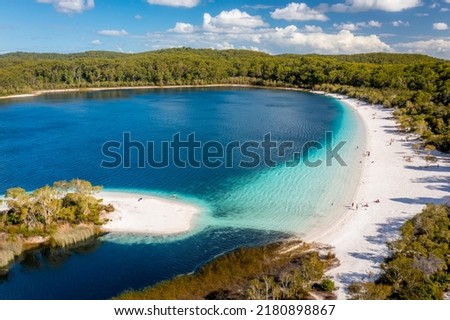 Lake Mackenzie Fraser Island Australia Royalty-Free Stock Photo #2180898867