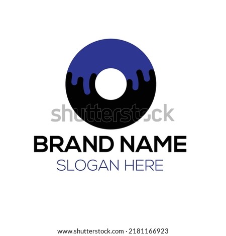 O letter Logo Design for brand