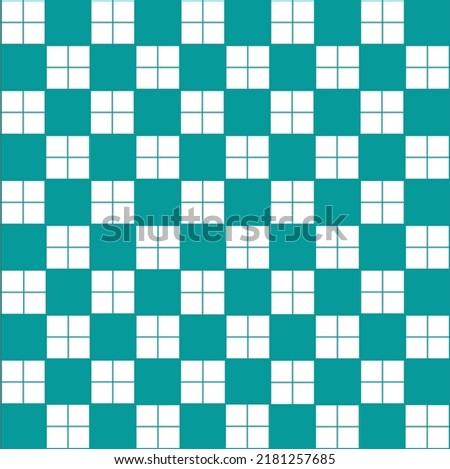the Seamless Lattice Pattern Vector Repeating blue White Abstract Square Background
