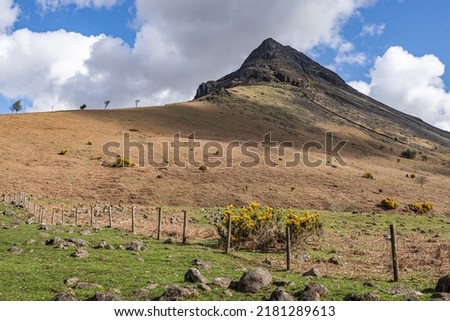 Yewbarrow, a fell in the Lake District, Cumbria, England. Royalty-Free Stock Photo #2181289613