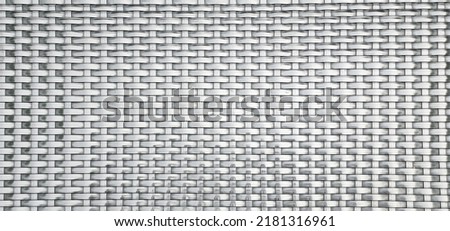 Basketry mat seamless pattern, Woven pattern nature texture background. Royalty-Free Stock Photo #2181316961