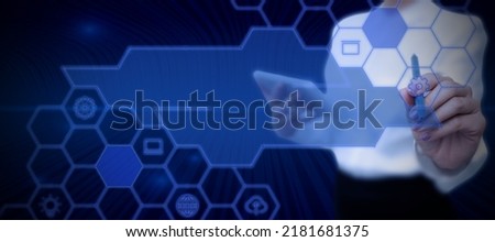 Businessman in suit holding tablet symbolizing successful teamwork accomplishing newest project plans. Man carrying electrical device representing combined effort management.