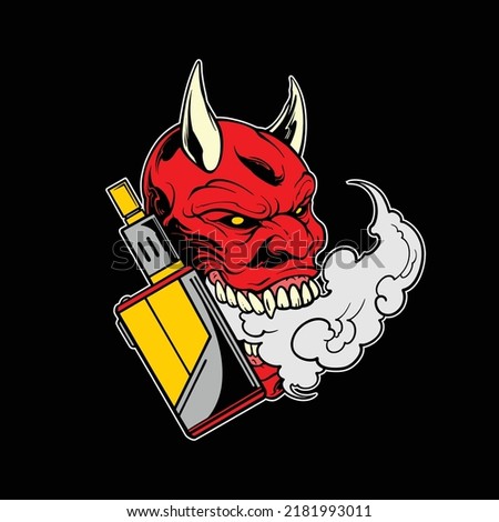 demon vape logo for commercial use