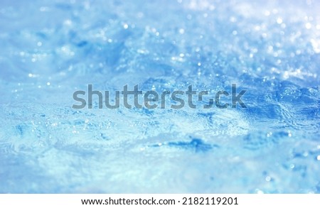 blue sea surface pattern background