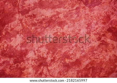 Background texture or red wall in dark red Christmas or valentines day color, distressed vintage textured design