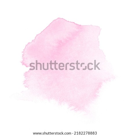 Pink watercolor logo paint background - Image. Perfect art abstract design for logo and banner.