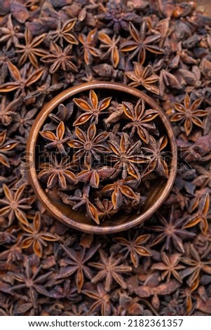 Spices that enhance the taste of food Star anise

