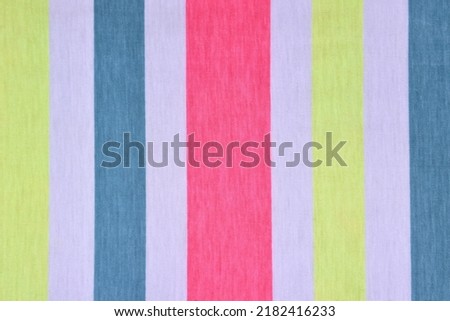 colorful vertical stripes textile, vibrant color seamless cotton clothing, geometric pattern fabric for background