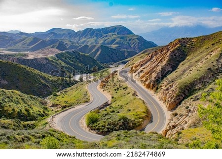 Grimes Canyon Road in Ventura County.