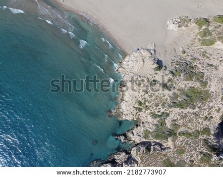 Patara Beach Dunes Aerial View